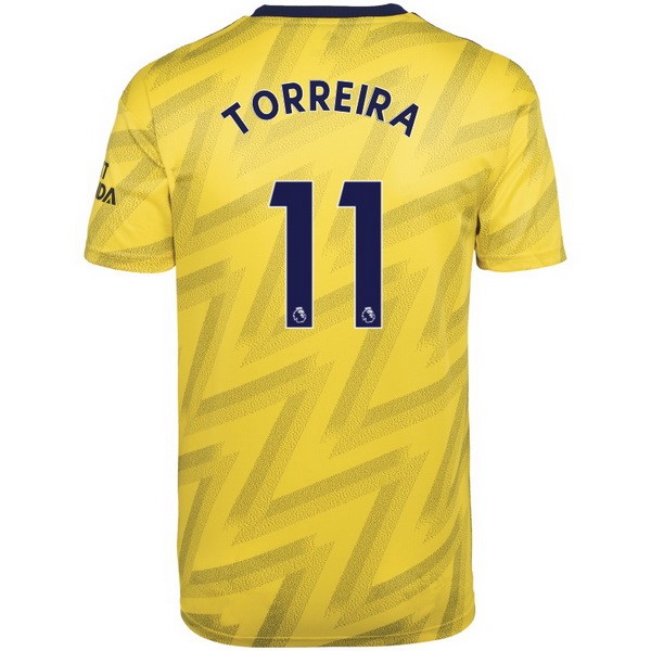Trikot Arsenal NO.11 Torreira Auswarts 2019-20 Gelb Fussballtrikots Günstig